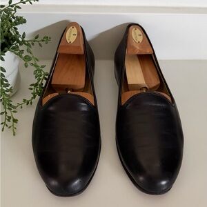 Vintage Bragano Cole Haan Italy Men’s Black Calfskin Leather Dress Loafer Sz 10